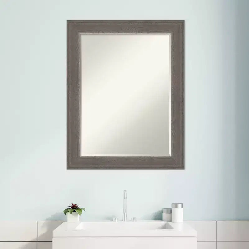Specchio da bagno da parete Alta Petite Bevel