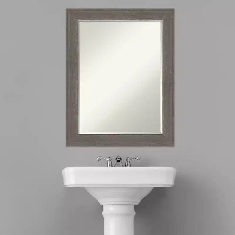 Specchio da bagno da parete Alta Petite Bevel