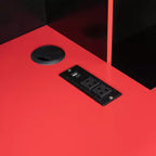 Gamer Hub Daybed with Desk, RGB Lights, Charging Station, Storage Drawers & Bookcase Headboard