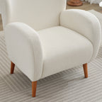 Modern Luxury Wingback Accent Arm Club Chair Single Sofa