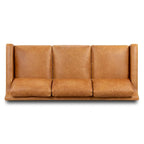 Poly & Bark Sorrento Sofa - Full Grain Genuine Italian Leather