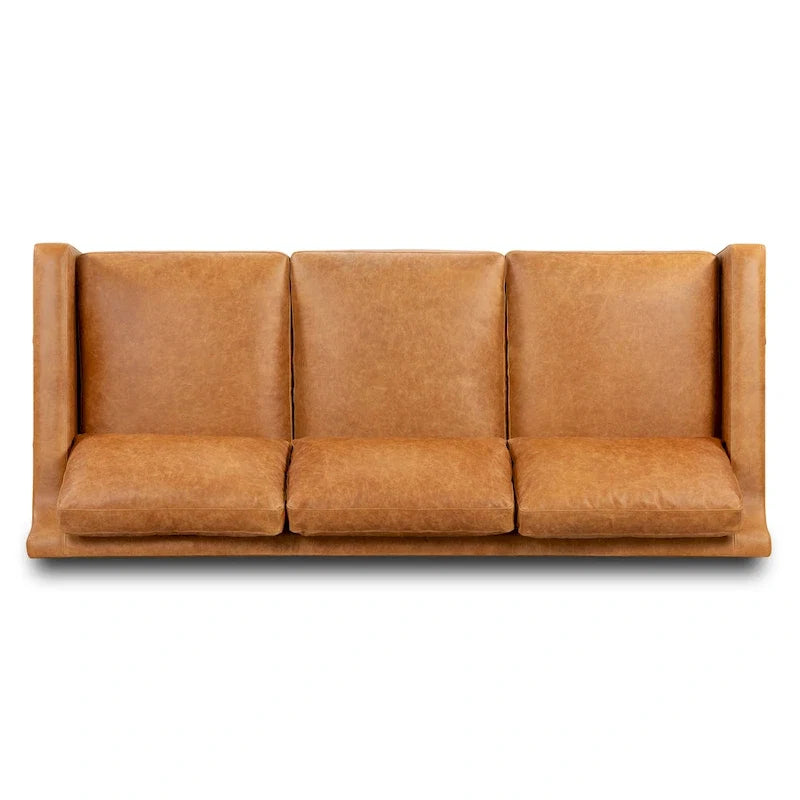 Poly & Bark Sorrento Sofa - Full Grain Genuine Italian Leather