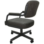 Swivel Kitchen Dining Caster Chair with Wheels - M-110 - N/A
