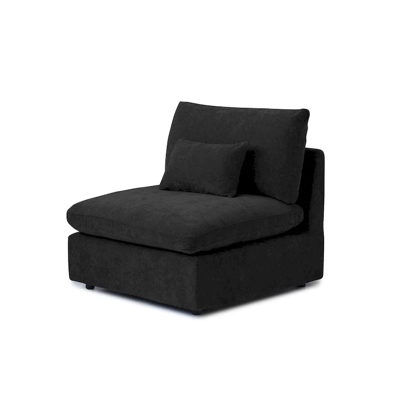 Large Linen Corner Sectional Sofa Couch for Living Room Set