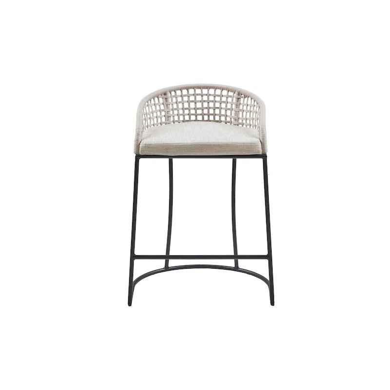 Madison Park Carmel Woven Counter Stool 25