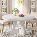 Tavolo da pranzo rotondo da 119 cm per 4 persone