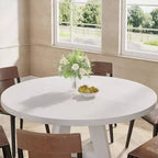 Tavolo da pranzo rotondo da 119 cm per 4 persone