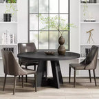 Tavolo da pranzo rotondo da 119 cm per 4 persone