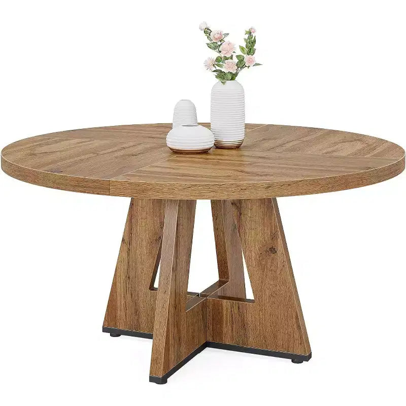 Tavolo da pranzo rotondo da 119 cm per 4 persone