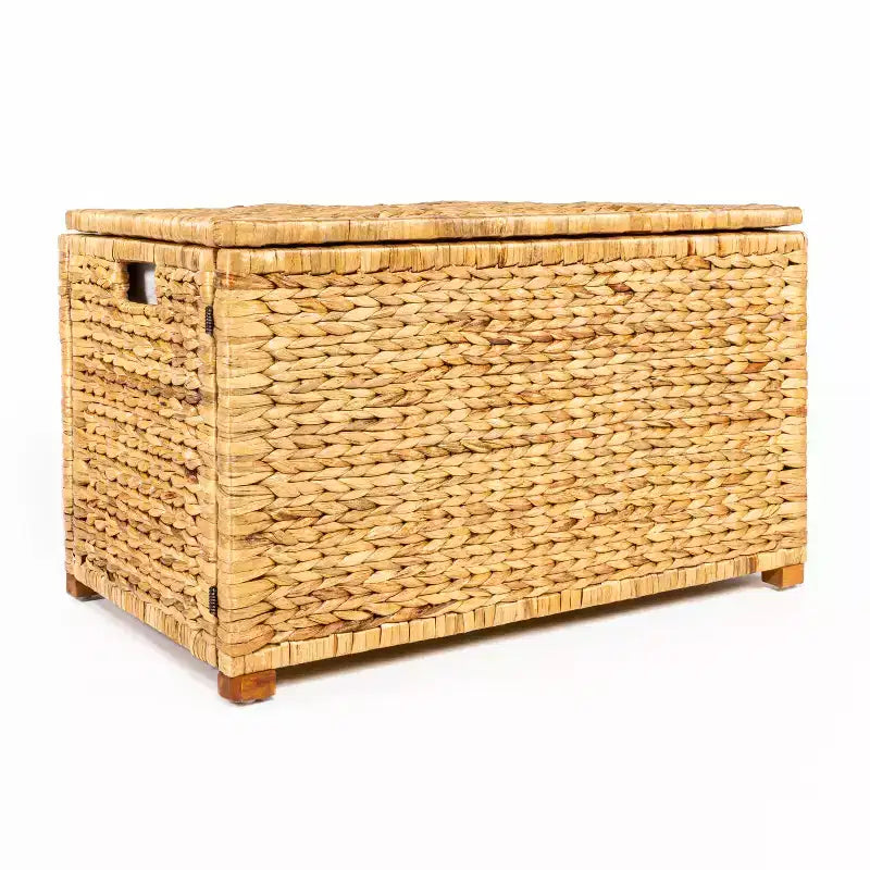 Baule portaoggetti in vimini intrecciato Anada 30