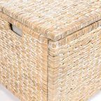Baule portaoggetti in vimini intrecciato Anada 30