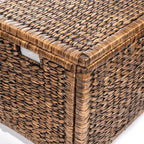 Baule portaoggetti in vimini intrecciato Anada 30