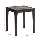 Tavolo Ludvika con piano effetto marmo di iNSPIRE Q Modern