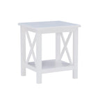 Tavolino laterale con base a X Ripplewood Farmhouse
