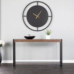 SEI Furniture Macen Tavolo Consolle Industriale Moderno Stretto