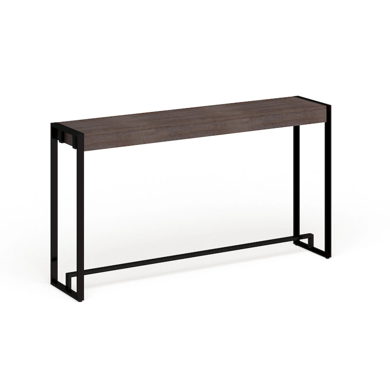 SEI Furniture Macen Tavolo Consolle Industriale Moderno Stretto
