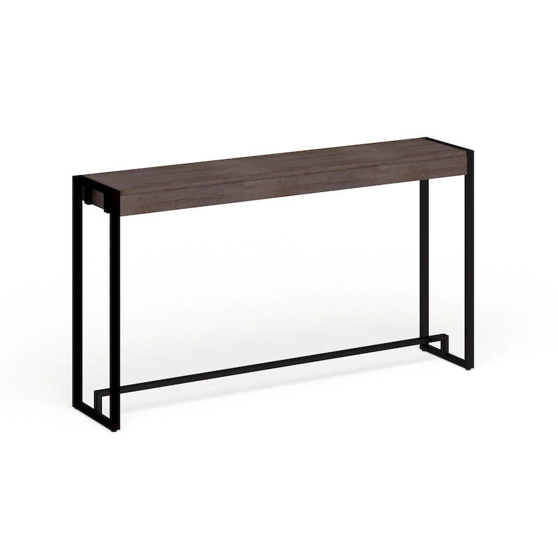 SEI Furniture Macen Tavolo Consolle Industriale Moderno Stretto