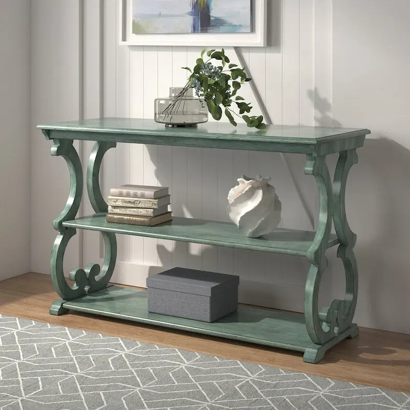 Tavolino Divano Eldoria Wood Scroll