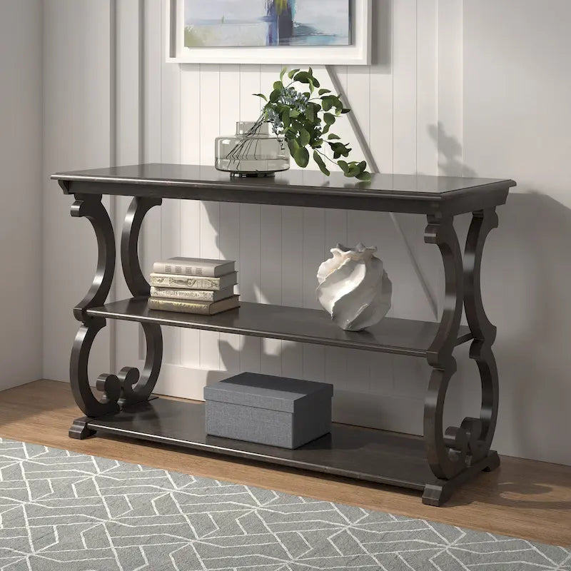Tavolino Divano Eldoria Wood Scroll