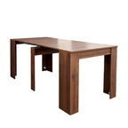 Multifunctional extendable console table
