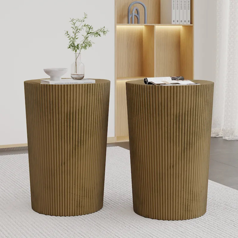 Tavolini Langseth Iron Sunburst (Set da 2) di Christopher Knight Home