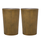 Tavolini Langseth Iron Sunburst (Set da 2) di Christopher Knight Home