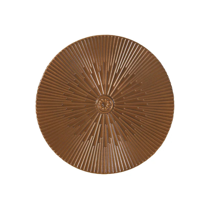 Tavolini Langseth Iron Sunburst (Set da 2) di Christopher Knight Home