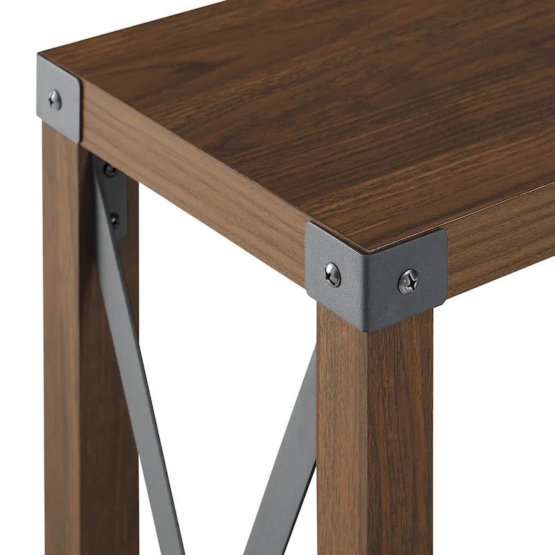 Middlebrook 46-inch X-frame Farmhouse Entry Table