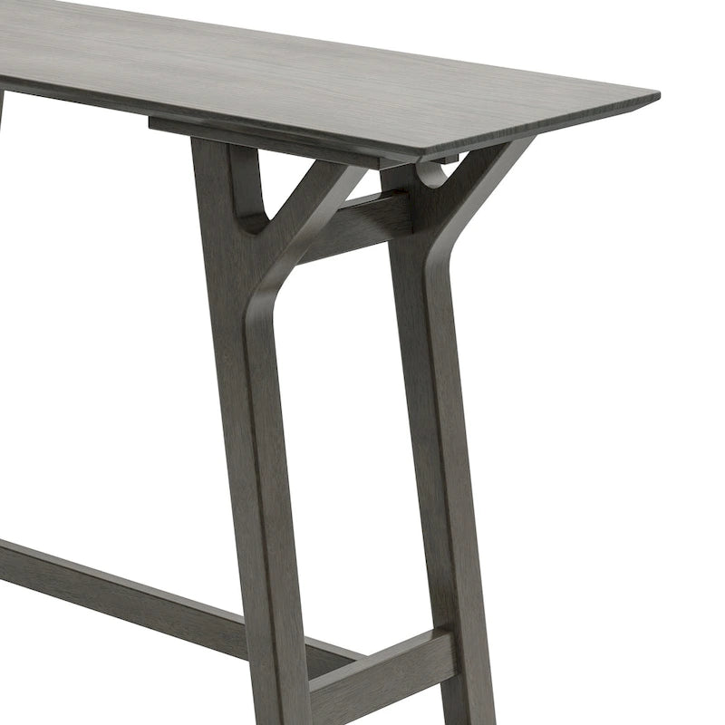 Consolle Divo in legno di gomma di Christopher Knight Home