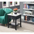 Convenience Concepts American Heritage Logan Tavolino Finale con 1 Cassetto e Ripiano Estraibile
