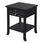 Convenience Concepts American Heritage Logan Tavolino Finale con 1 Cassetto e Ripiano Estraibile