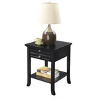 Convenience Concepts American Heritage Logan Tavolino Finale con 1 Cassetto e Ripiano Estraibile