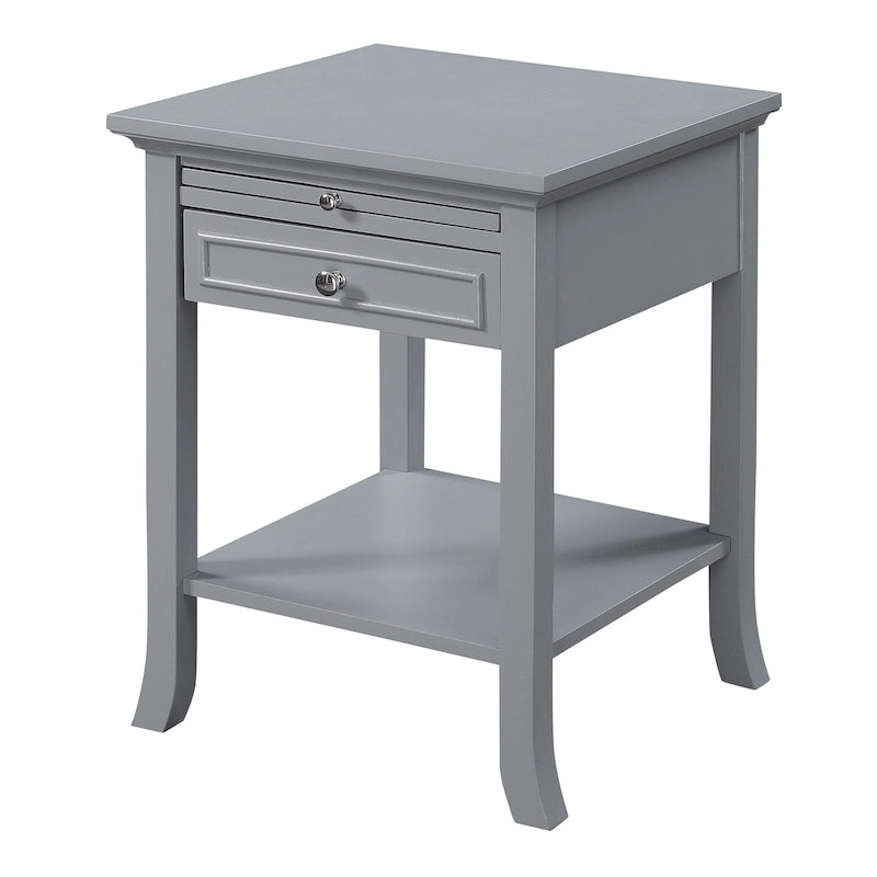 Convenience Concepts American Heritage Logan Tavolino Finale con 1 Cassetto e Ripiano Estraibile