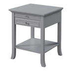 Convenience Concepts American Heritage Logan Tavolino Finale con 1 Cassetto e Ripiano Estraibile