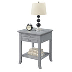 Convenience Concepts American Heritage Logan Tavolino Finale con 1 Cassetto e Ripiano Estraibile