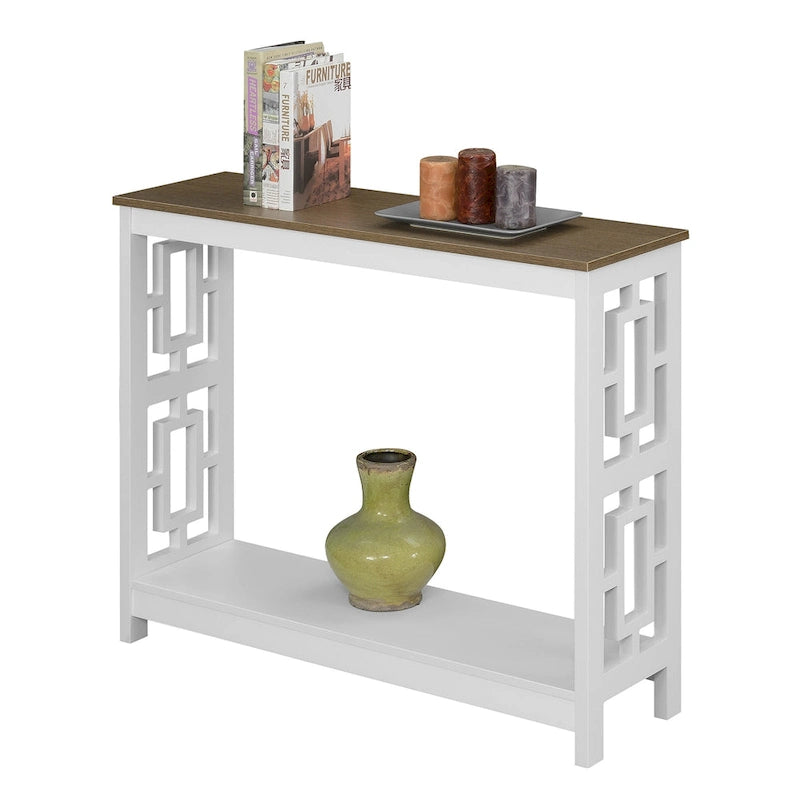 Convenience Concepts Tavolo Consolle Town Square con Ripiano