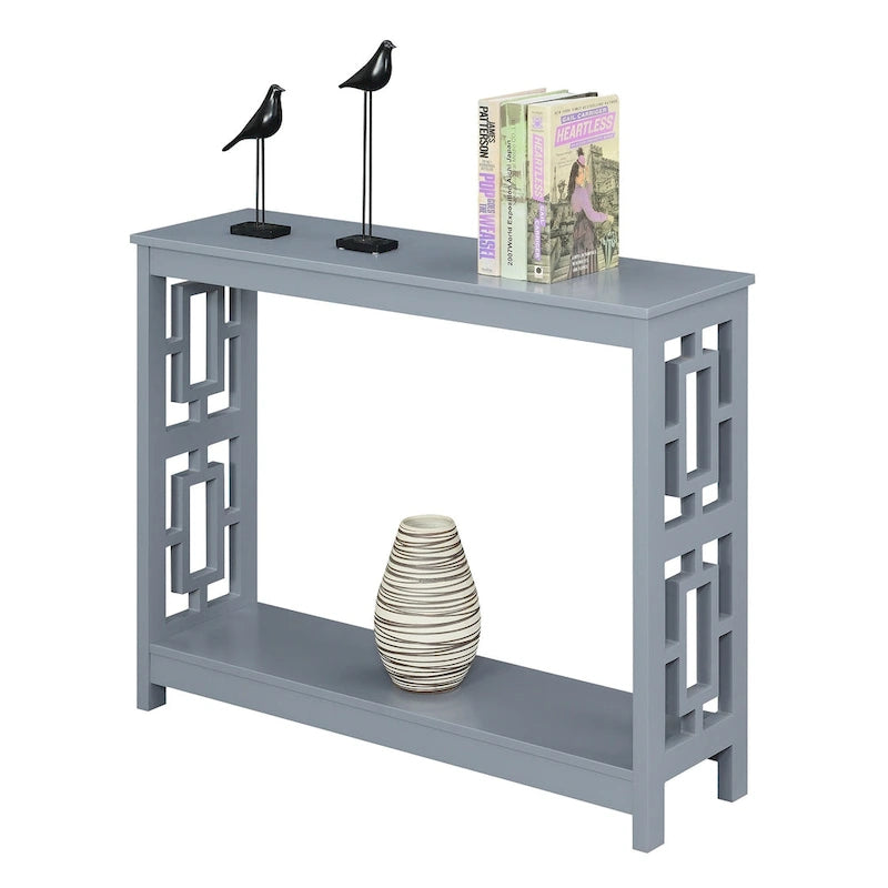 Convenience Concepts Tavolo Consolle Town Square con Ripiano