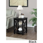 Convenience Concepts Florence End Table with Shelves