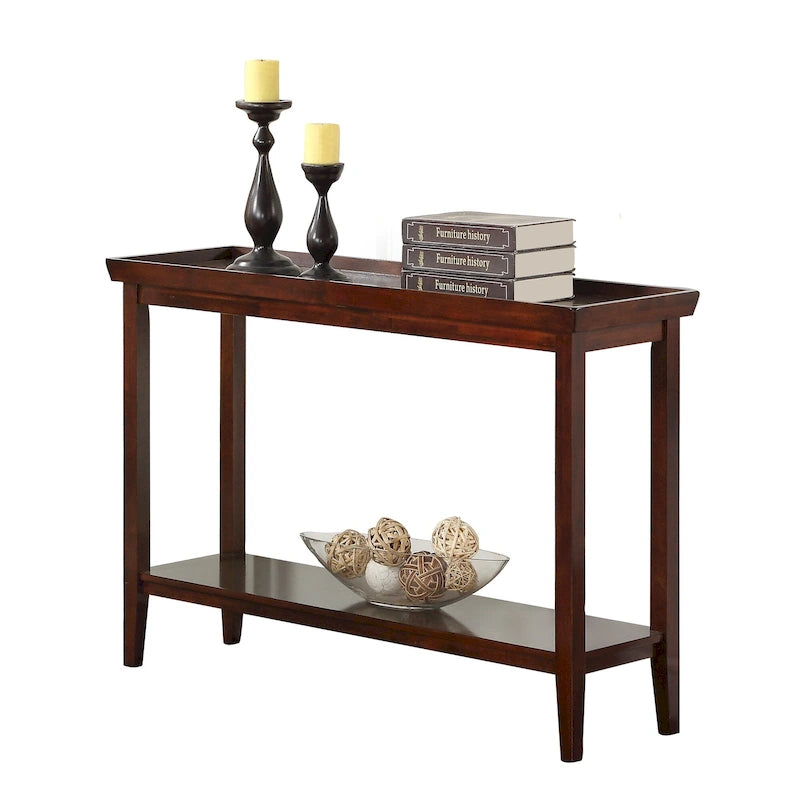 Console Ledgewood avec étagère de Convenience Concepts