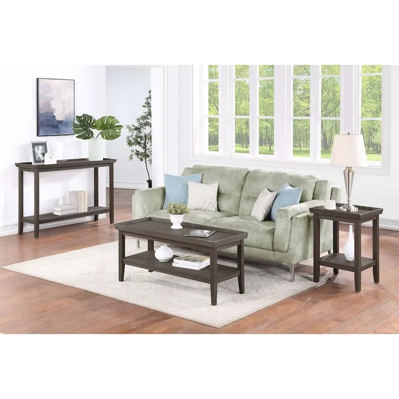Console Ledgewood avec étagère de Convenience Concepts