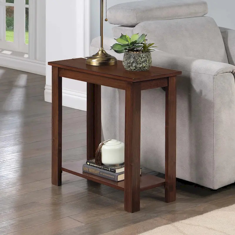 Table d'appoint avec étagère Baja Designs2Go par Convenience Concepts