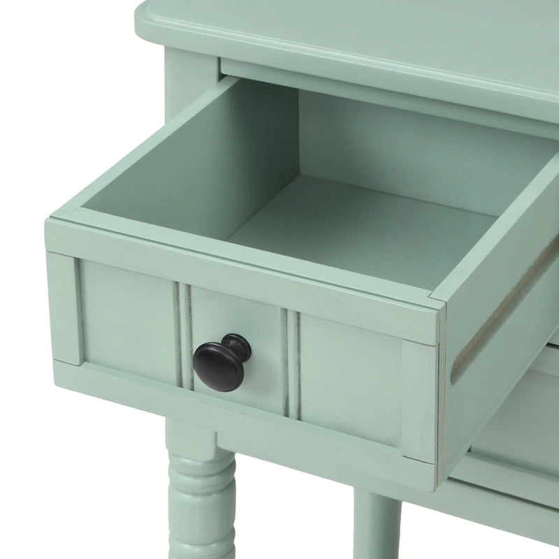 Consolle con 3 cassetti e ripiano inferiore Copper Grove Colby