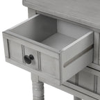 Consolle con 3 cassetti e ripiano inferiore Copper Grove Colby