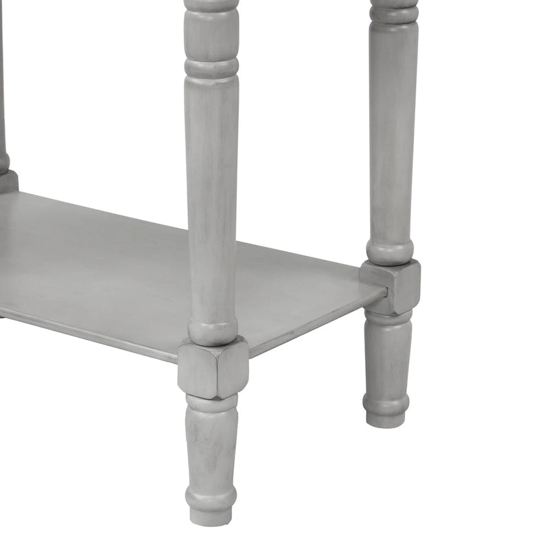 Consolle con 3 cassetti e ripiano inferiore Copper Grove Colby