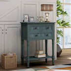 Consolle con 3 cassetti e ripiano inferiore Copper Grove Colby