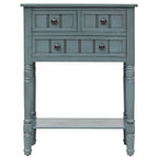 Consolle con 3 cassetti e ripiano inferiore Copper Grove Colby