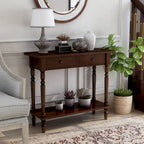 Jeln Traditional 38-inch Wood 1-Shelf Console Table by Furniture of America