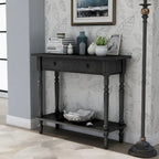Jeln Traditional 38-inch Wood 1-Shelf Console Table by Furniture of America