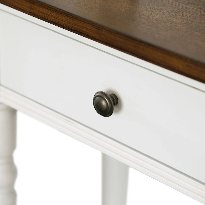 Jeln Traditional 38-inch Wood 1-Shelf Console Table by Furniture of America