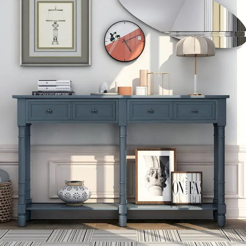 Console Table Sofa Table Easy Assembly